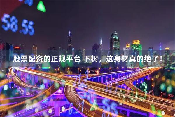 股票配资的正规平台 下树，这身材真的绝了！